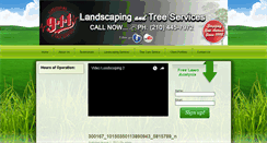 Desktop Screenshot of 911landscaping.com